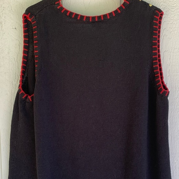 Holiday Editions Vintage Ugly Christmas  Sweater Vest Ornaments Tree Size 2X - Picture 3 of 12